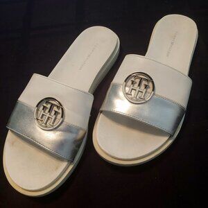 Tommy Hilfiger Womens Souli Slides  Sz 7.5M